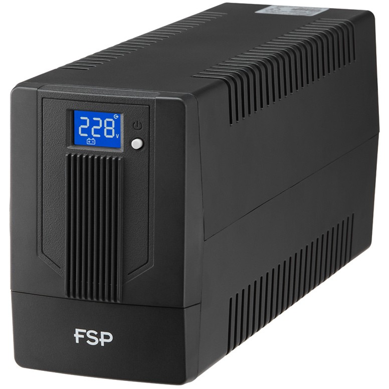 FSP FSP iFP600 Line-interactive UPS 600VA,360W,SCHUKO*2,12V/7AH*1,LCD VERSION ,230V