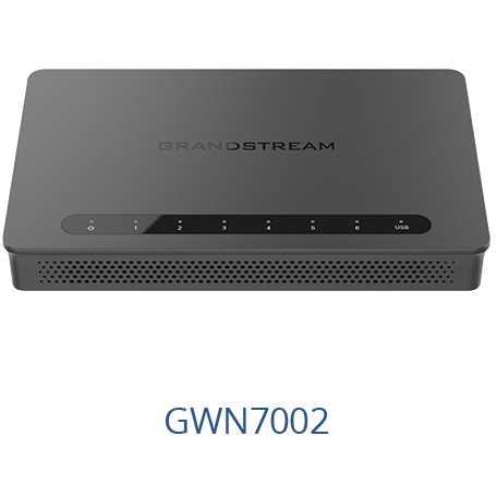 Grandstream Grandstream GWN7002 Multi-WAN-Gigabit-VPN-Router mit integrierten Firewalls