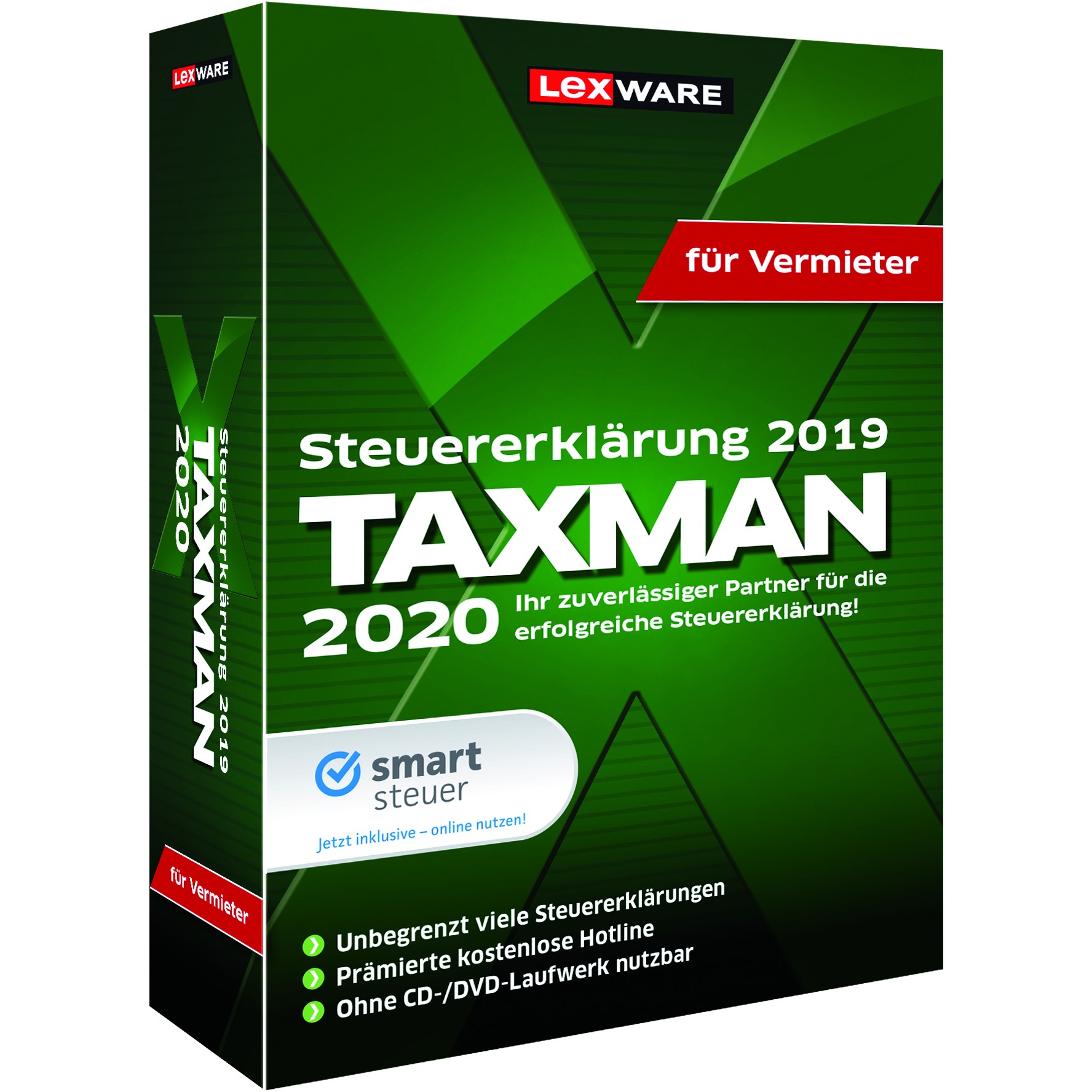 Lexware Lexware Taxman 2020 für Vermieter - 1 Device - ESD-DownloadESD