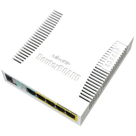 MikroTik 5P+1 Mikrotik CSS106-1G-4P-1S POE M