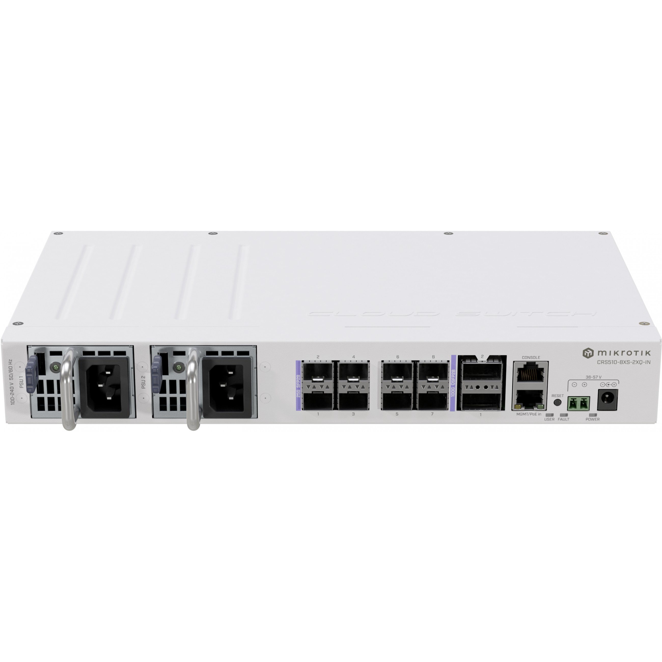 MikroTik 10P Mikrotik CRS510-8XS-2XQ-IN QSFP28 M