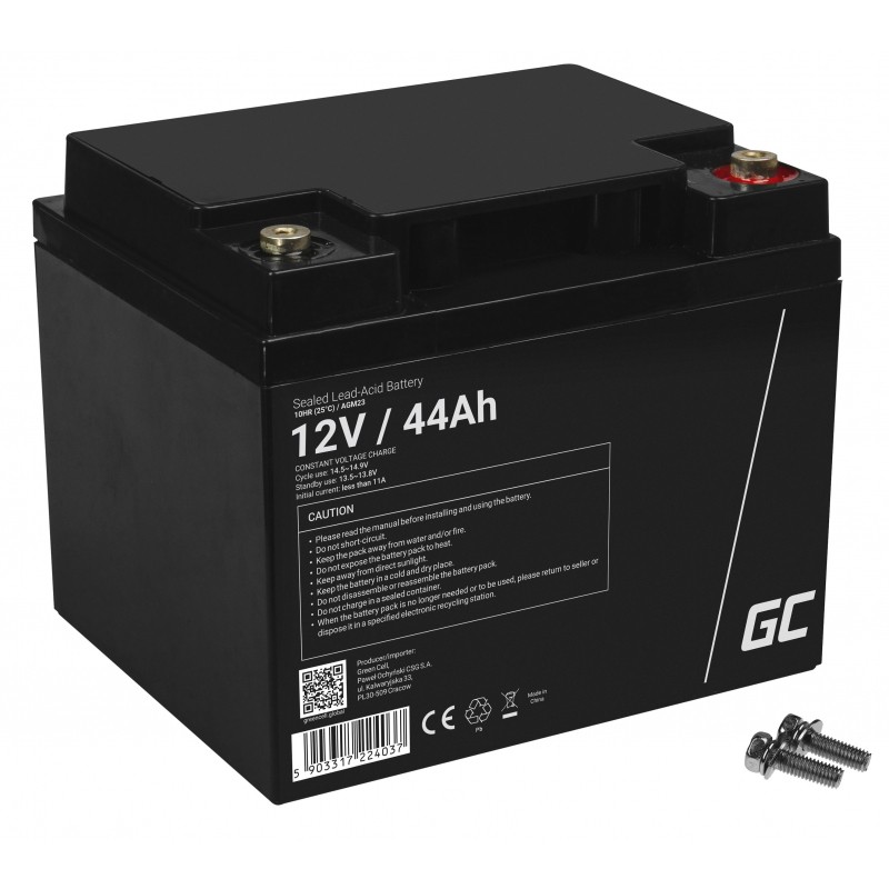 Green Cell Green Cell Ersatzbatterie AGM23 12V/44Ah