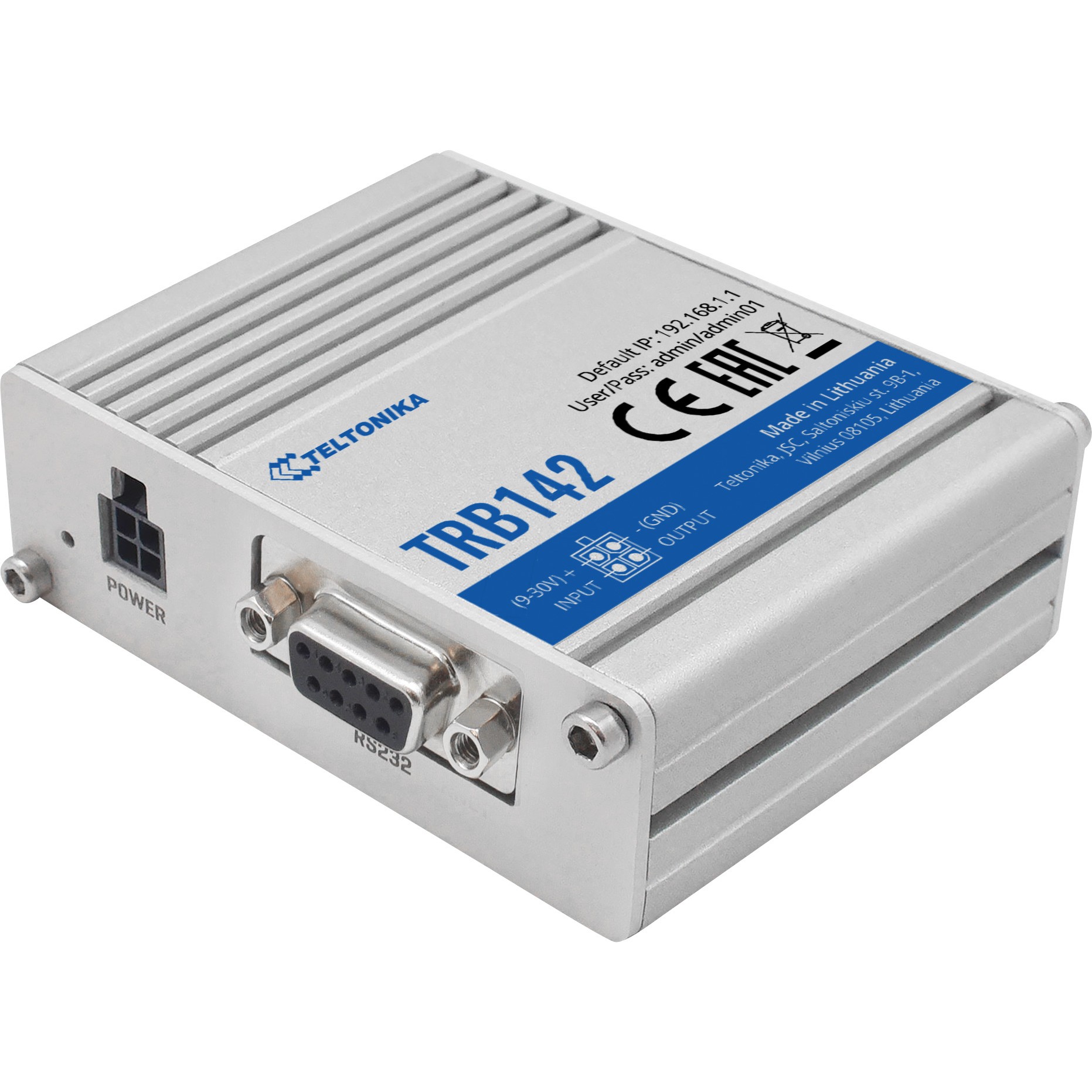 Teltonika Teltonika TRB142Industrial LTE RS232 Gateway