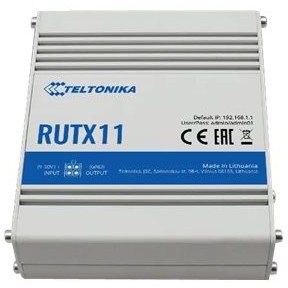 Teltonika Teltonika RUTX11 LTE Cat6 Dual Band Wifi Industrial Router