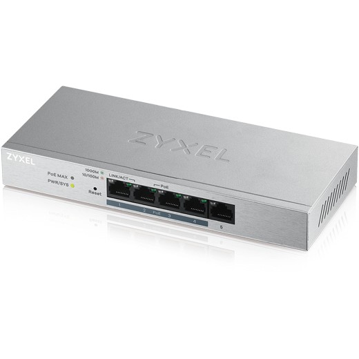 Zyxel 5P Zyxel GS1200-5HPV2 POE M