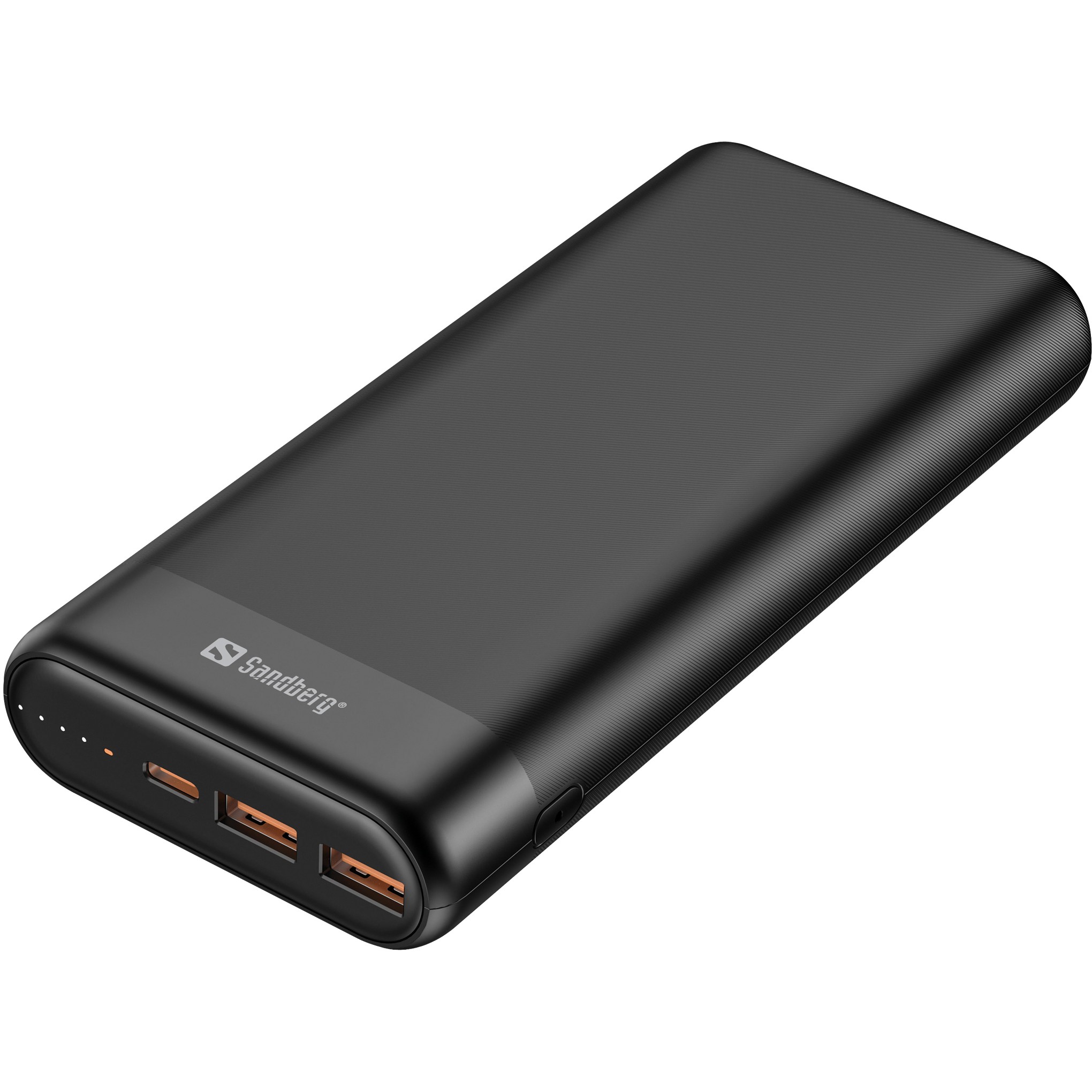 SANDBERG Sandberg 420-62 Powerbank 20000mAh 65W QC3.0 USB-C/2xUSB-A Schwarz