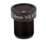 Axis Axis Objektiv ACC LENS M12 3,6MM F2.0 für P39xx 10er-Pack