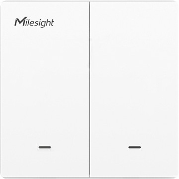 Milesight IoT Milesight Wall Switch LoRaWAN 3-wire 2 button