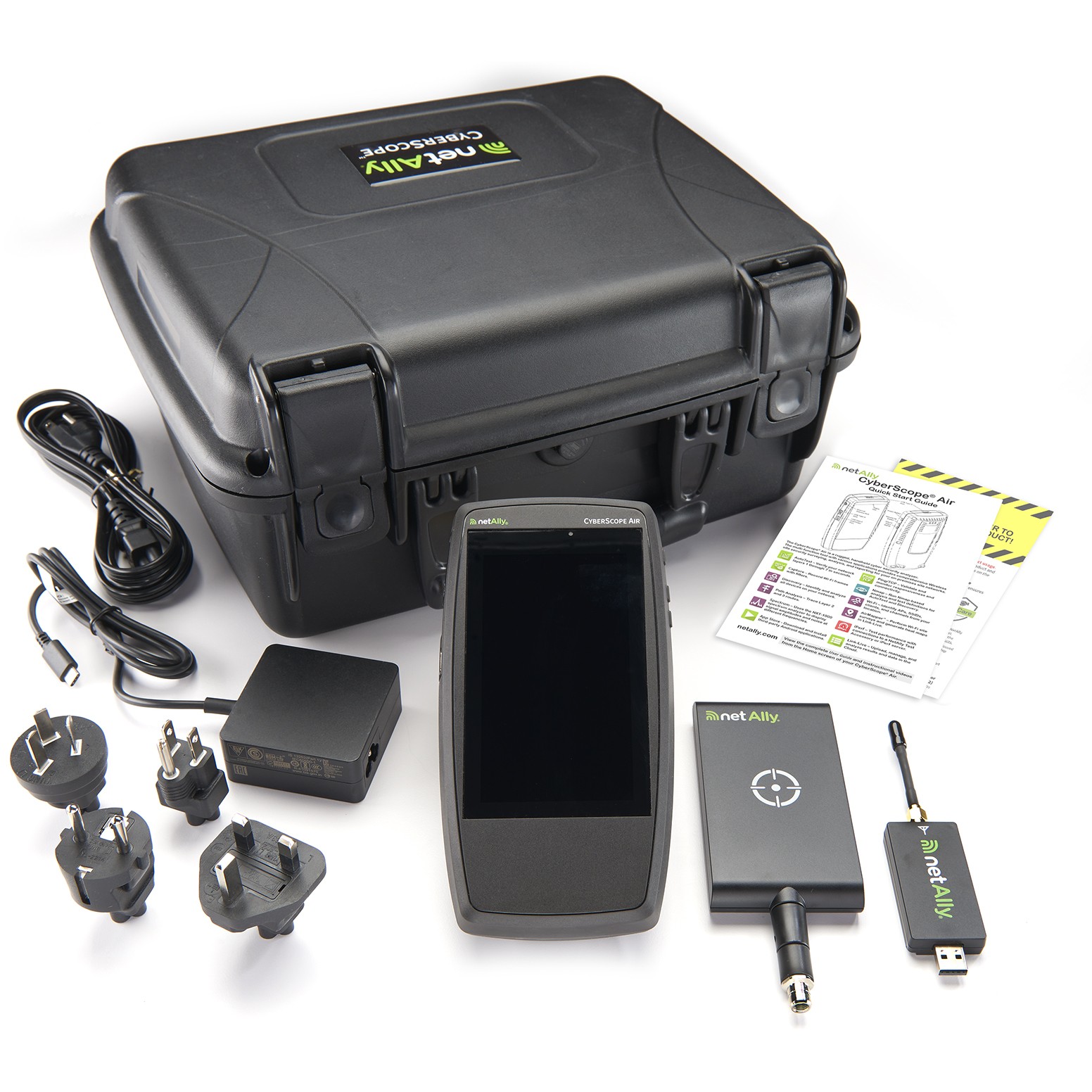 NetAlly NET Z NetAlly CYBERSCOPE-AIR-E WIRELESS CYBER SECURITY SCANNER for CYBERSCOPE