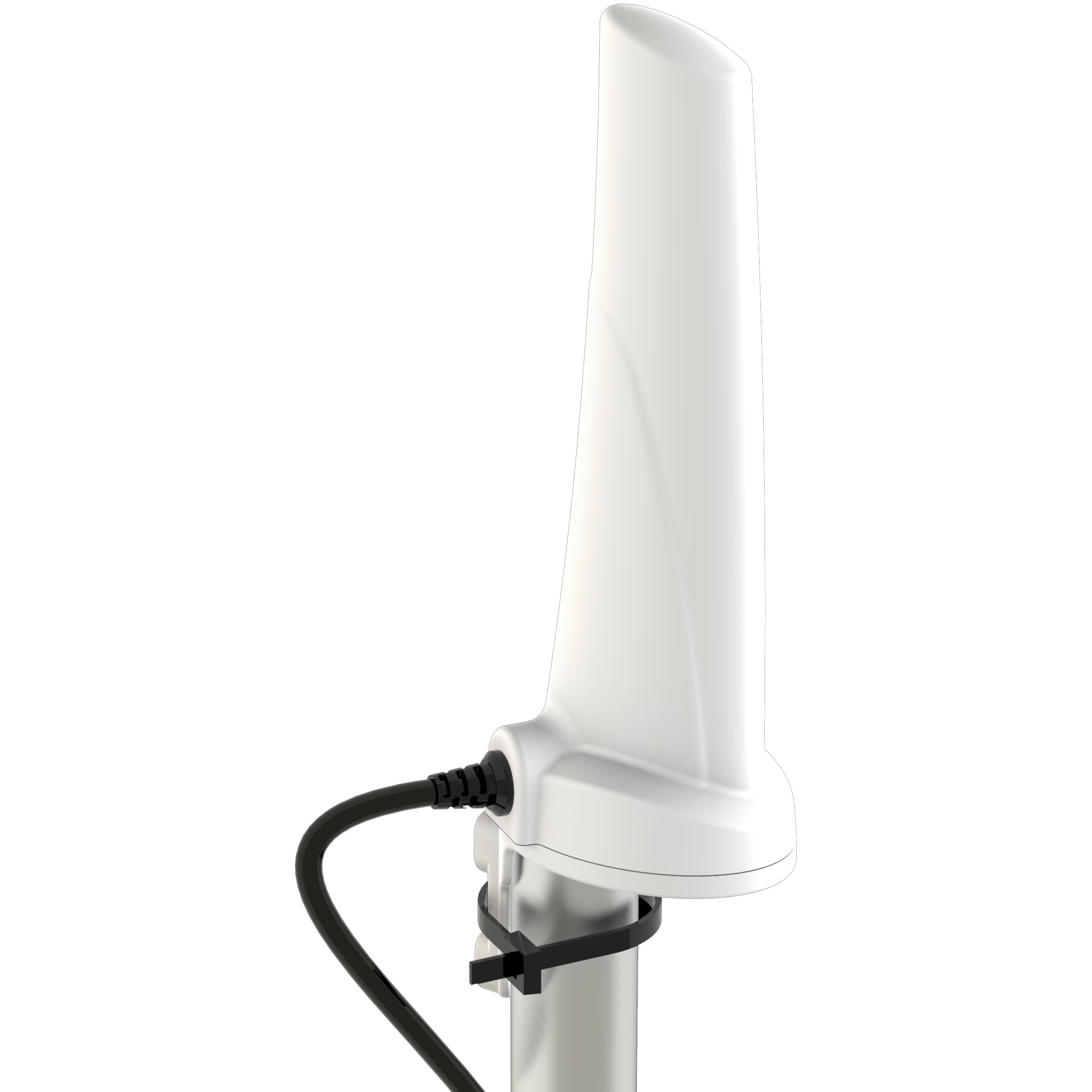 Poynting Poynting Antennas 5G/LTEMast/Wand A-OMNI-0280-02-V1 weiß SMA (M) 4dbi OMNI-Directional LTE SISO SMA - Male 2 Meter Kabel