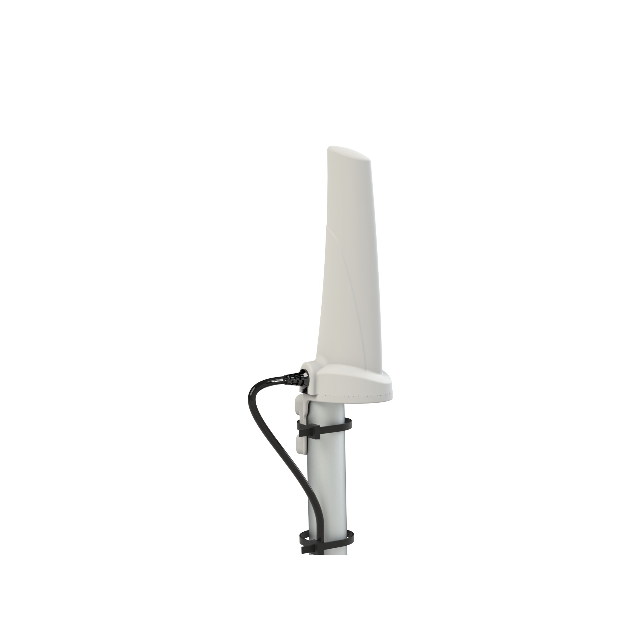 Poynting Poynting Antennas LTE/GSM Mast/Wand A-OMNI-0280-08-V1 weiß RA-SMA (M) 4dbi OMNI-Directional LTE SISO SMA - Male 2 Meter Kabel