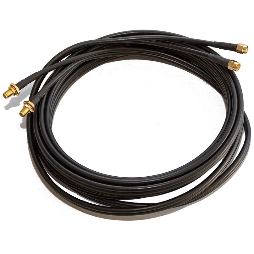 Poynting Poynting Antennas Zubehör Kabel A-CAB-92 5m twin HDF-195 Low Loss Cable SMA-Male zu SMA-Female