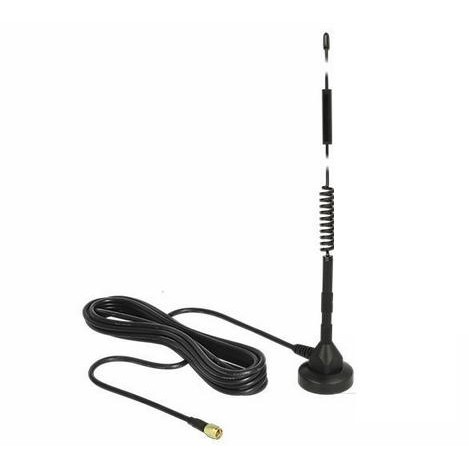 ALLNET ALLNET GSM-Antenne 5dbi Magnet-Rundstrahlantenne für GSM/3G/LTE 3m