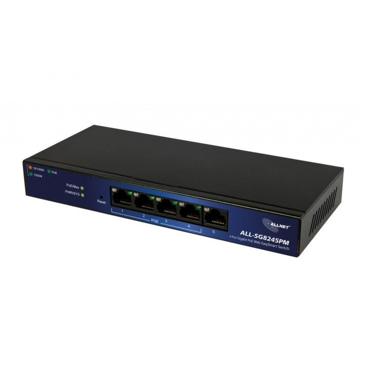 ALLNET 5P ALLNET ALL-SG8245PM POE+ M