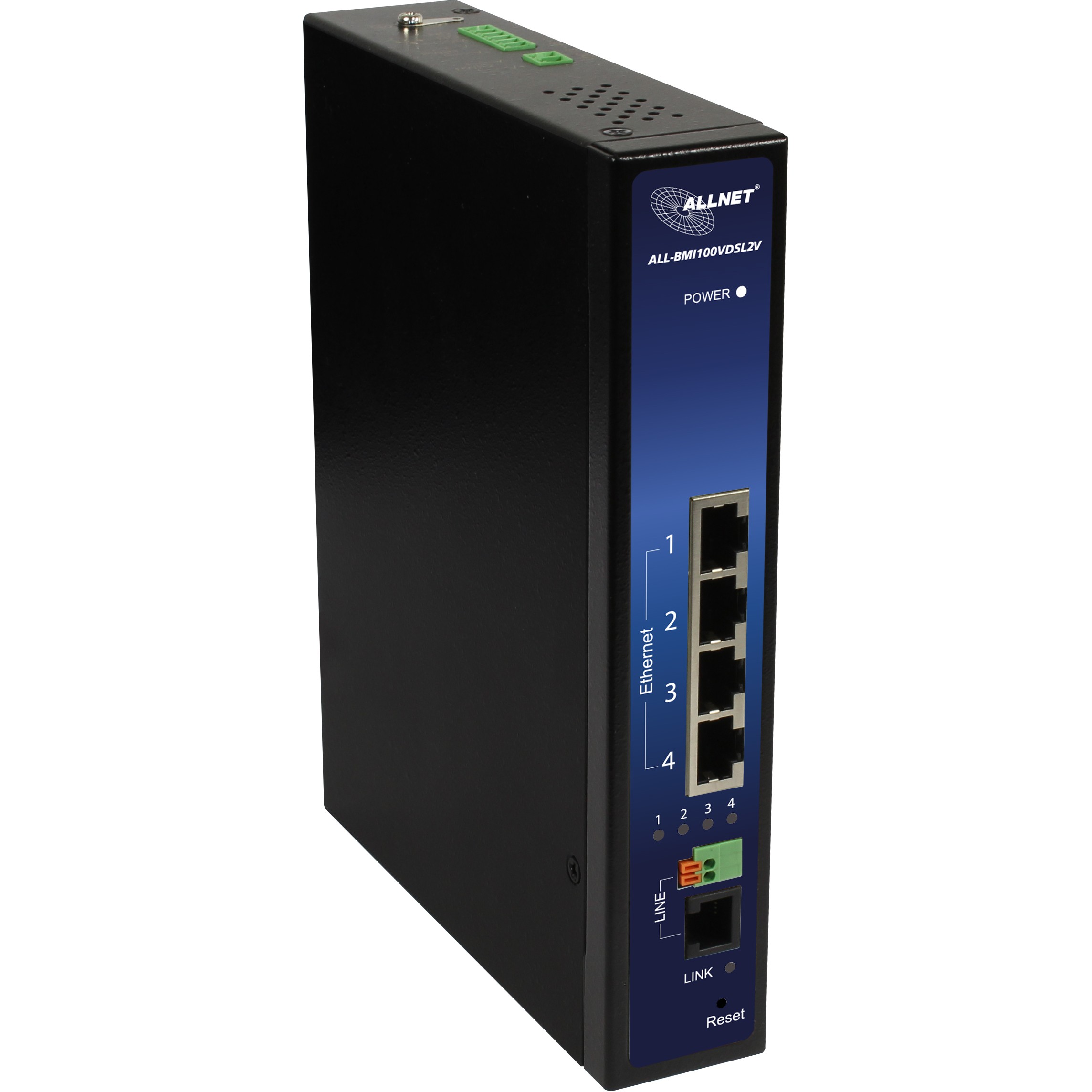 ALLNET NET Z ALLNET ISP Bridge Modem VDSL2 mit Vectoring Industrial IP30 VDSL2V ALL-BMI100VDSL2V