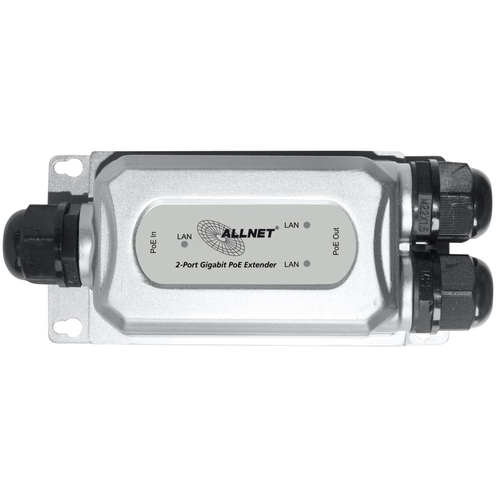 ALLNET NET Z ALLNET PoE Extender Repeater Outdoor IP67 IEEE802.3BT IN - AT Out, ALL-PR2013O-30W