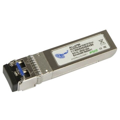 ALLNET ALLNET Switch Modul ALL4760 SFP+(Mini-GBIC), 10Gbit Singlemode, bis 220m, LRM/LC, *nur für Multimode 50/125u Kabel OM1-4*