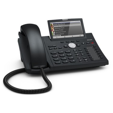 Snom SNOM D375 VOIP Tischtelefon (SIP) ohne Netzteil