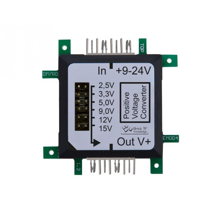 ALLNET ALLNET BrickRknowledge Spannungsregler PWR 7...24V DC to +2,5/+3,3/+5/+9/+12/+15V, 5A/1A