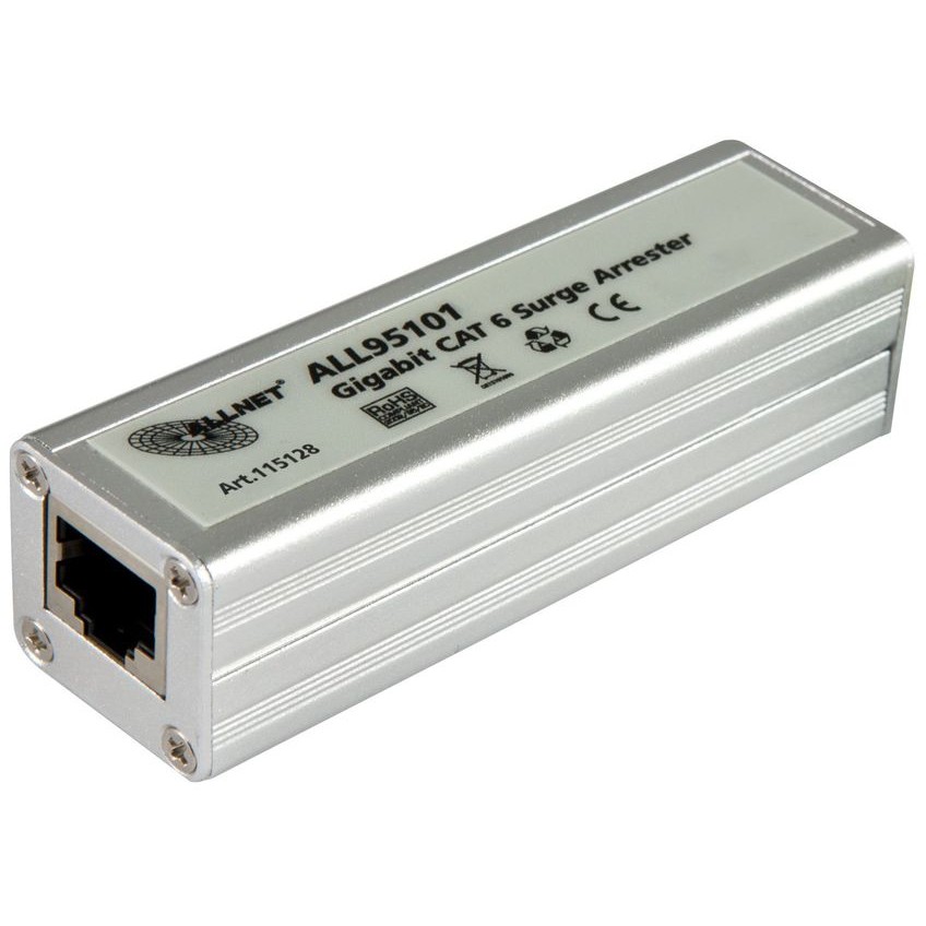 ALLNET NET Z ALLNET TP Cat 6/ADSL/VDSL/ISDN Überspannungs-/Blitzschutz ALL95101