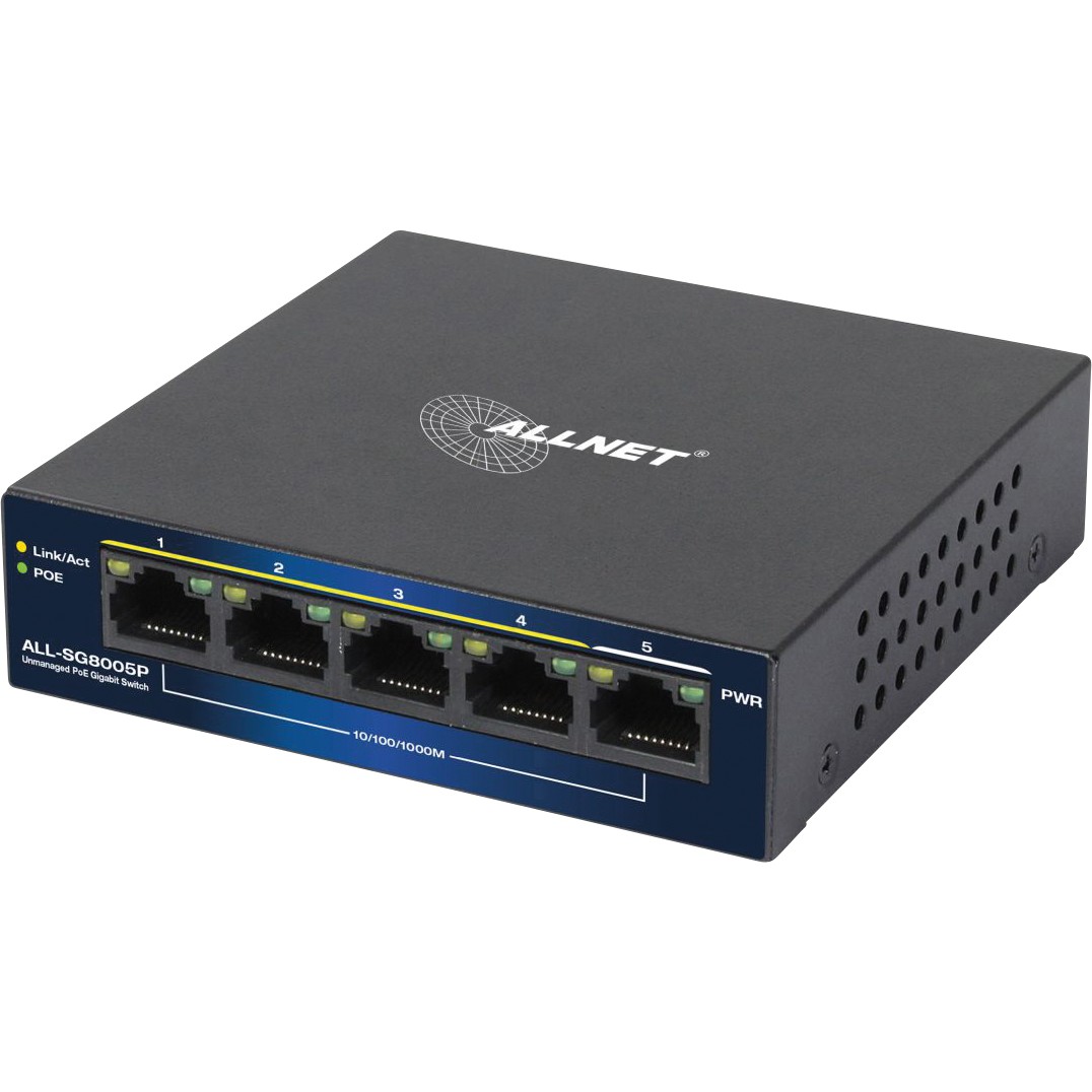 ALLNET 5P ALLNET ALL-SG8005P POE