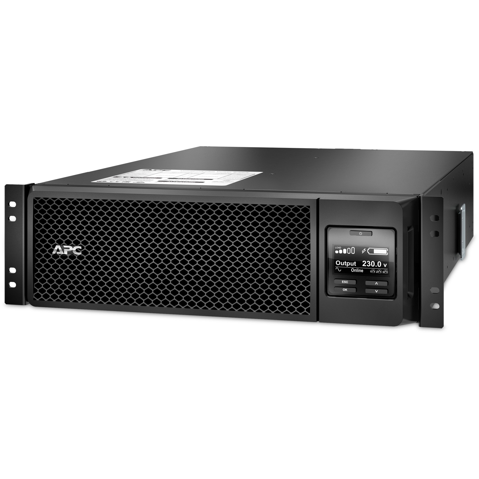 APC APC Smart-UPS SRT 5000 Rack 3HE SRT5KRMXLI 5000VA 4500W inkl. Netzwerkkarte