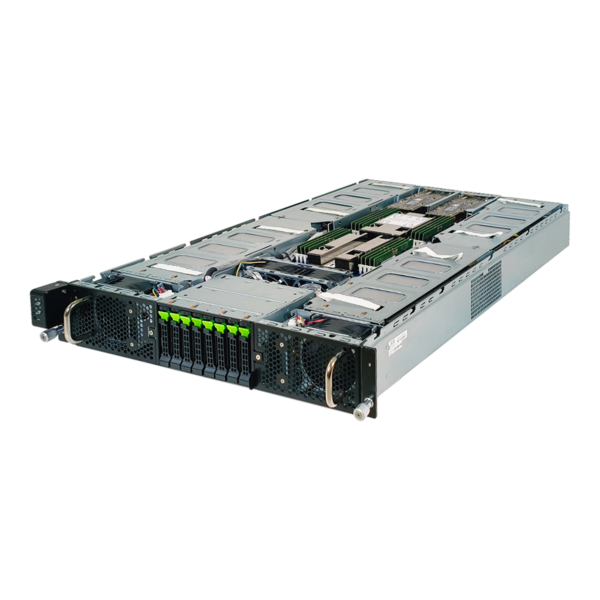 GIGABYTE G293-S47-AAP1 - HPC/AI Server - 5th/4th Gen Intel Xeon Scalable - 2U DP NVIDIA OVX 4 x PCIe Gen5 GPUs