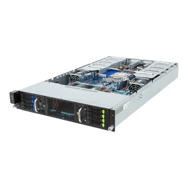 GIGABYTE G293-Z23-AAM1 - HPC/AI Server - EPYC 9004 - 2U UP 4 x PCIe Gen5 GPUs