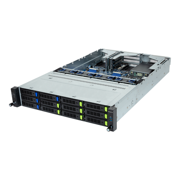 GIGABYTE R263-Z33-AAL1 - Rack Server - EPYC 9004 - 2U UP 2 x PCIe Gen5 GPUs