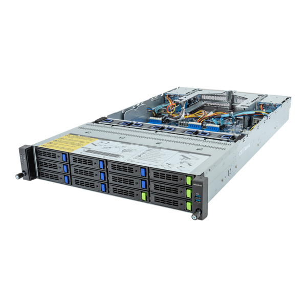 GIGABYTE R283-Z93-AAL1 - Rack Server - EPYC 9004 - 2U DP 2 x PCIe Gen5 GPUs