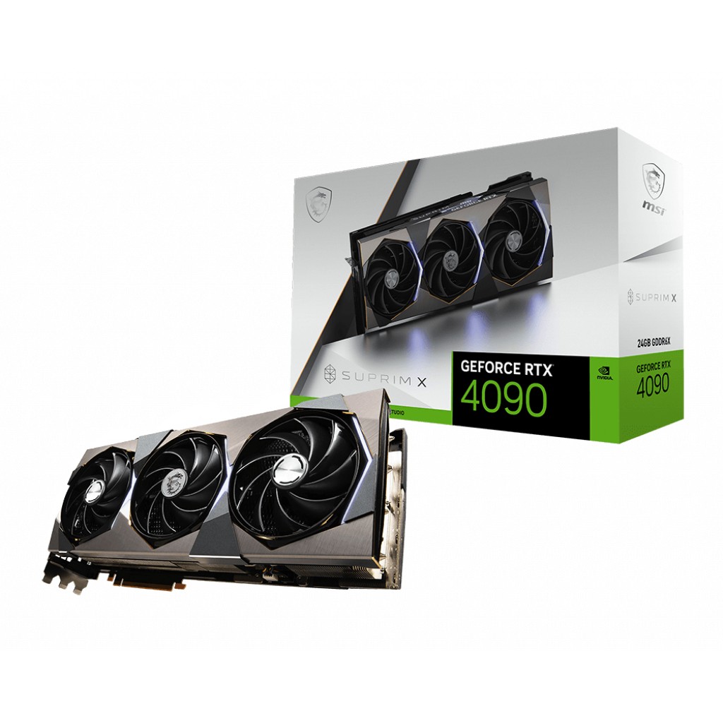 MSI RTX 4090 24GB MSI Suprim X GDDR6X 3Fan