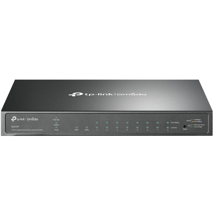 TP-Link 8+2P TP-LINK Omada SG2210P PoE+ M