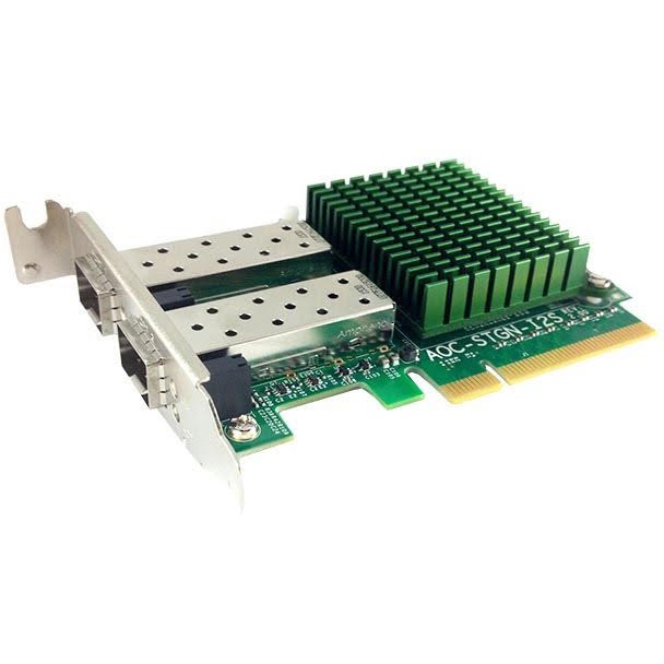 Supermicro INTG 10Gb 2xSFP+ SUPERMICRO AOC-STGN-i2S |Intel 82599ES PCIeX8 LP