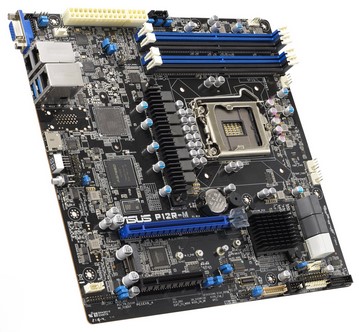 ASUS P12R-M/LGA-1200,C252,MICROATX, 4*DIMM, 1*PCIe x8 slot, 1*PCIe 16 slot, 6*SATA ports, 1*M2, 1 x Dual Port Intel X710-AT2 + 1 x Mgmt LAN