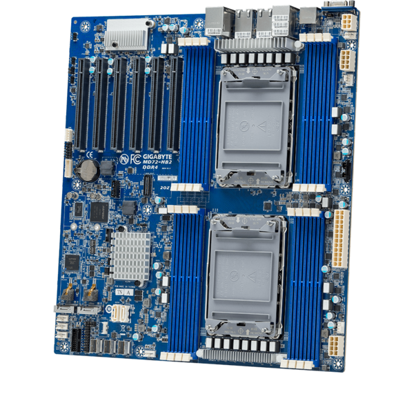 GIGABYTE MD72-HB2 - Motherboard - 3rd Gen Intel Xeon Scalable - E-ATX DP 10Gb/s LAN