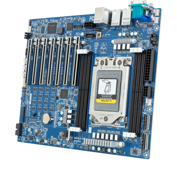 GIGABYTE ME03-PE0 - Motherboard - EPYC 8004 - ATX UP