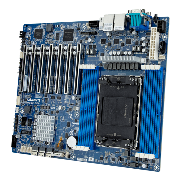 GIGABYTE MS03-CE0 - Motherboard - 5th/4th Gen Intel Xeon Scalable - ATX UP