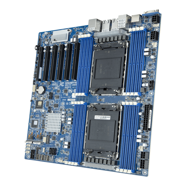 GIGABYTE MS73-HB0 - Motherboard - 5th/4th Gen Intel Xeon Scalable - E-ATX DP 10Gb/s Intel Ethernet Controller