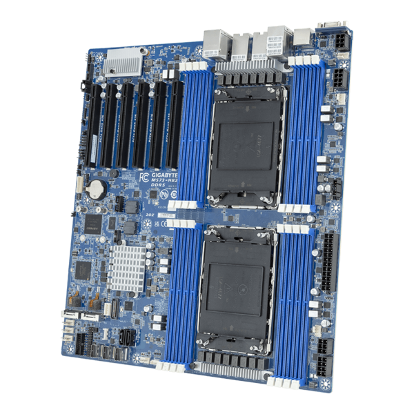 GIGABYTE MS73-HB2 - Motherboard - 5th/4th Gen Intel Xeon Scalable - E-ATX DP 10Gb/s Broadcom Ethernet Controller