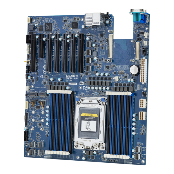 GIGABYTE MZ32-AR0 - Motherboard - EPYC 7003 - E-ATX UP