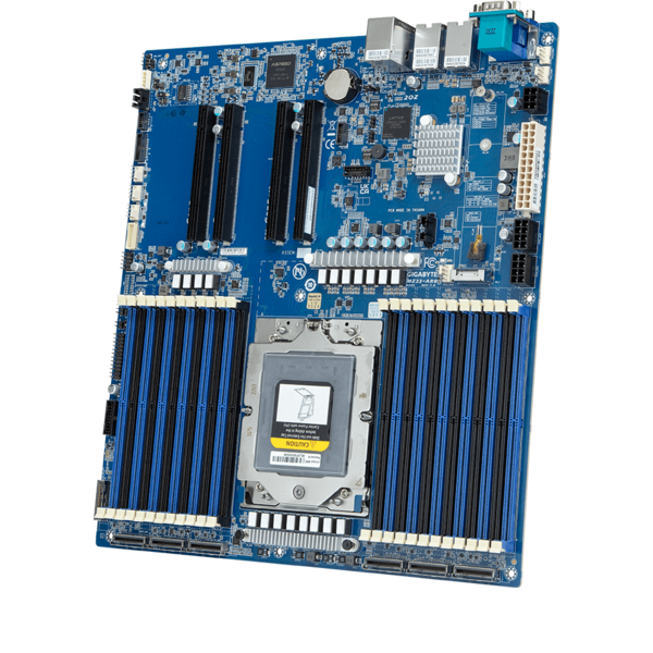 GIGABYTE MZ33-AR0 - Motherboard - EPYC 9004 - E-ATX UP