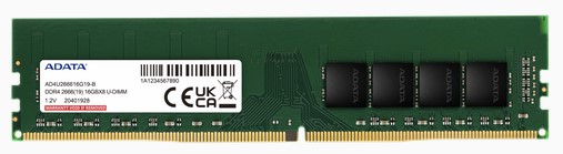 ADATA 8 GB DDR4-RAM SO-DIMM PC2666 ADATA CL19 1x8GB