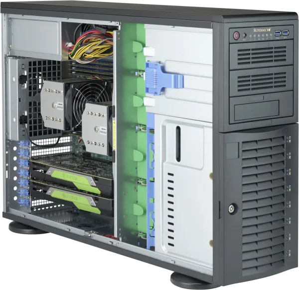 Supermicro Chassis CSE-743AC-1K26B-SQ