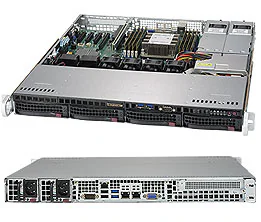 Supermicro Chassis CSE-813MFTQC-R407CB