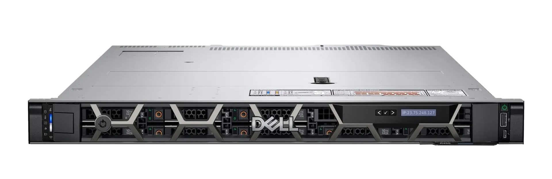 Dell PowerEdge R450 | 8x2.5" | 4309Y | 1x16GB | 1x480GB SSD SATA | 2x1100W | H755