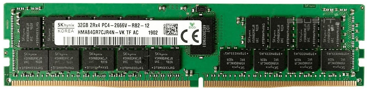 Hynix DDR4 32GB 3200Mbps Registered DIMM 2Rank x8