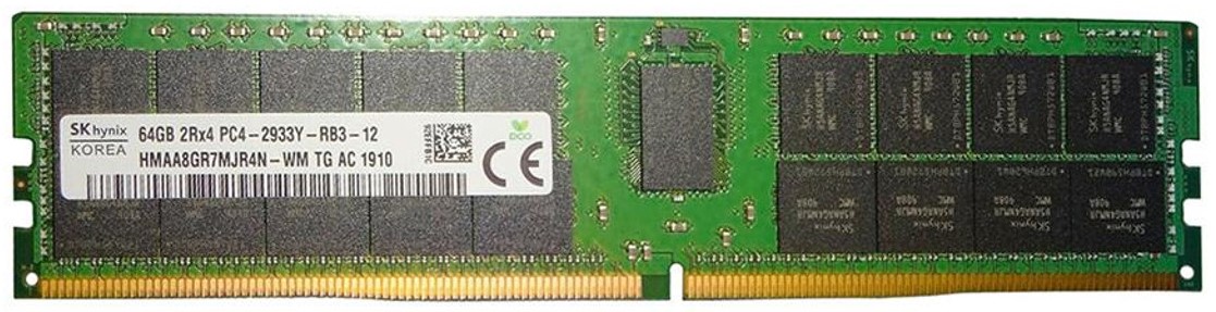 Hynix DDR4 64GB 2933Mbps Registered DIMM 2Rank 4Gx4DDP