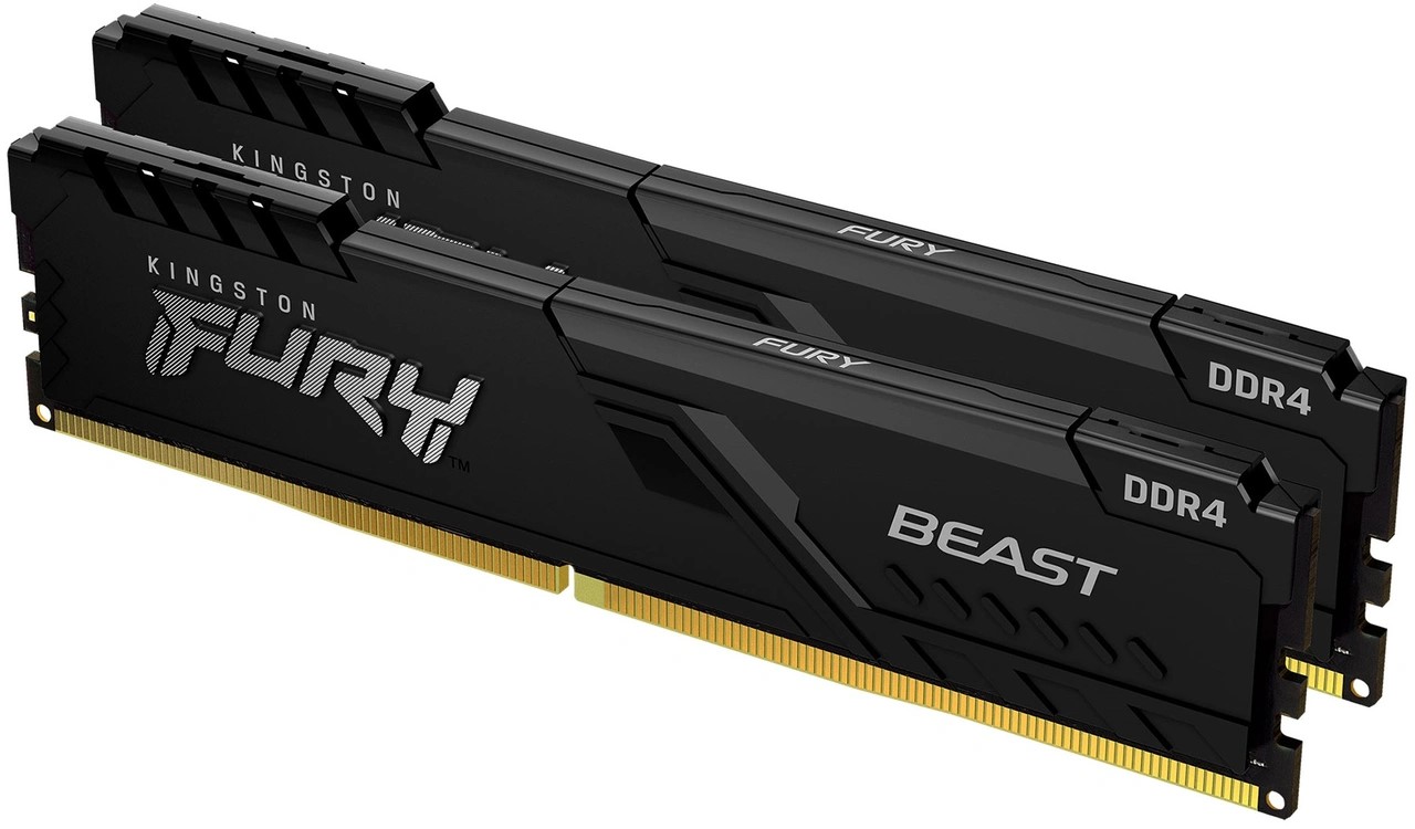 Kingston 32 GB DDR4-RAM PC3200 Kingston FURY Beast CL17 2x16GB