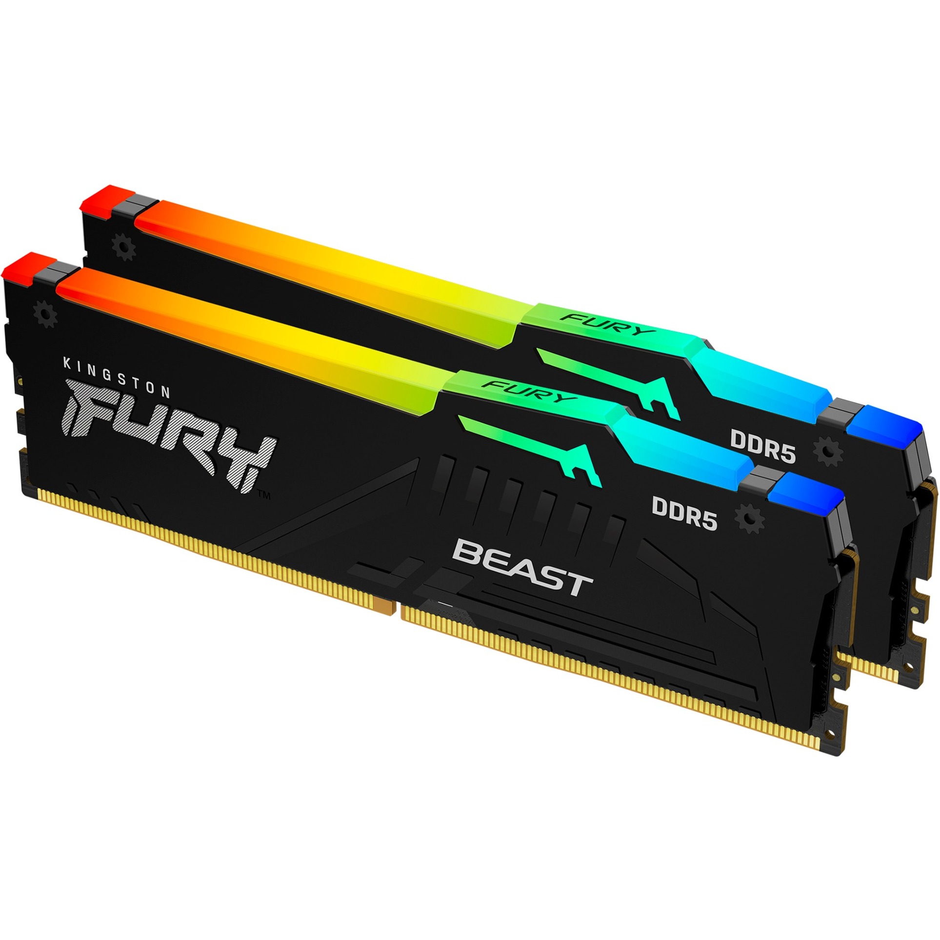 Kingston 16 GB DDR4-RAM PC3600 Kingston FURY Beast RGB 2x8GB Kit