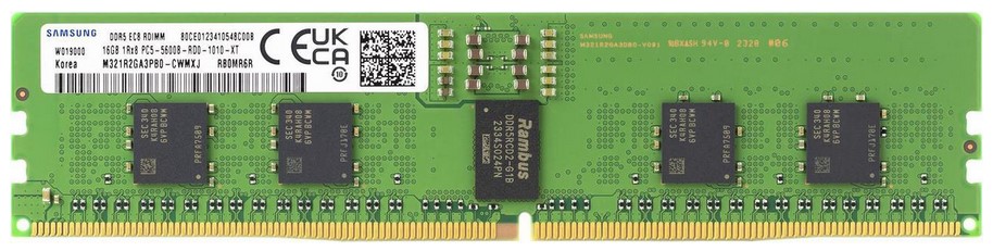 Samsung DDR5 16GB 5600MHz Registered DIMM 1Rank x8